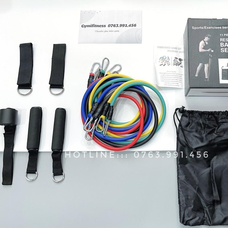 Bộ 5 Dây Ngũ Sắc Tập Full Body - Dụng Cụ Tập Gym Kháng Lực