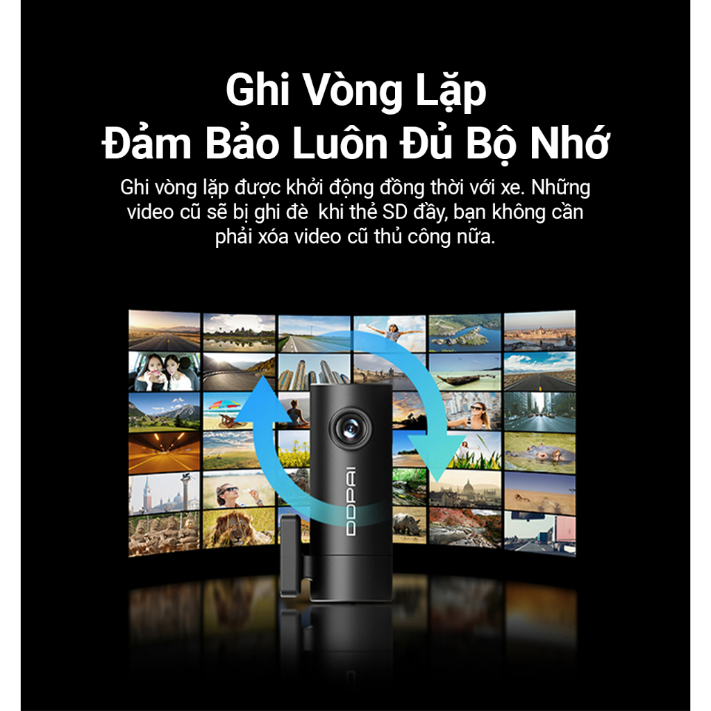 Camera hành trình Sothing DDPAI mini pro 2K- Phiên bản quốc tế- Hàng chính hãng