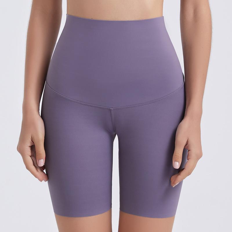 2021 Mới Tập Yoga Quần Short Thể Thao Cao Cấp Mông Thể Dục Chạy Bộ Tập Thể Dục Quần Legging Mềm Nhanh Khô Thoáng Khí 5 Điểm quần