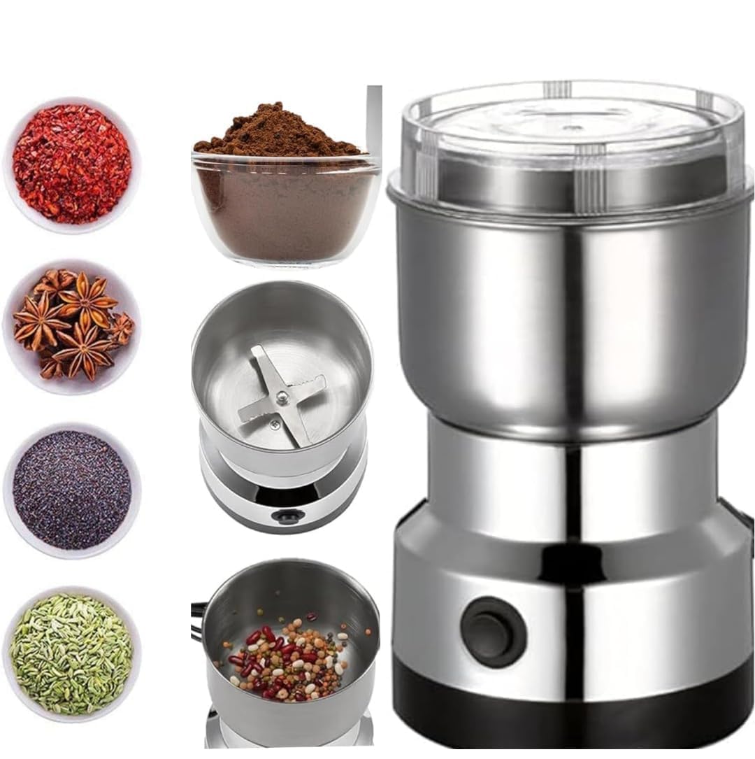Máy Xay Bột Khô, Gia Vị Tiêu Ớt Tỏi Goldfruit Grinder 150W