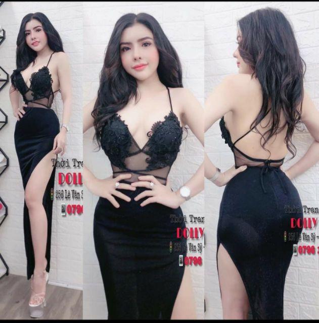 Đầm maxi sexy gợi cảm