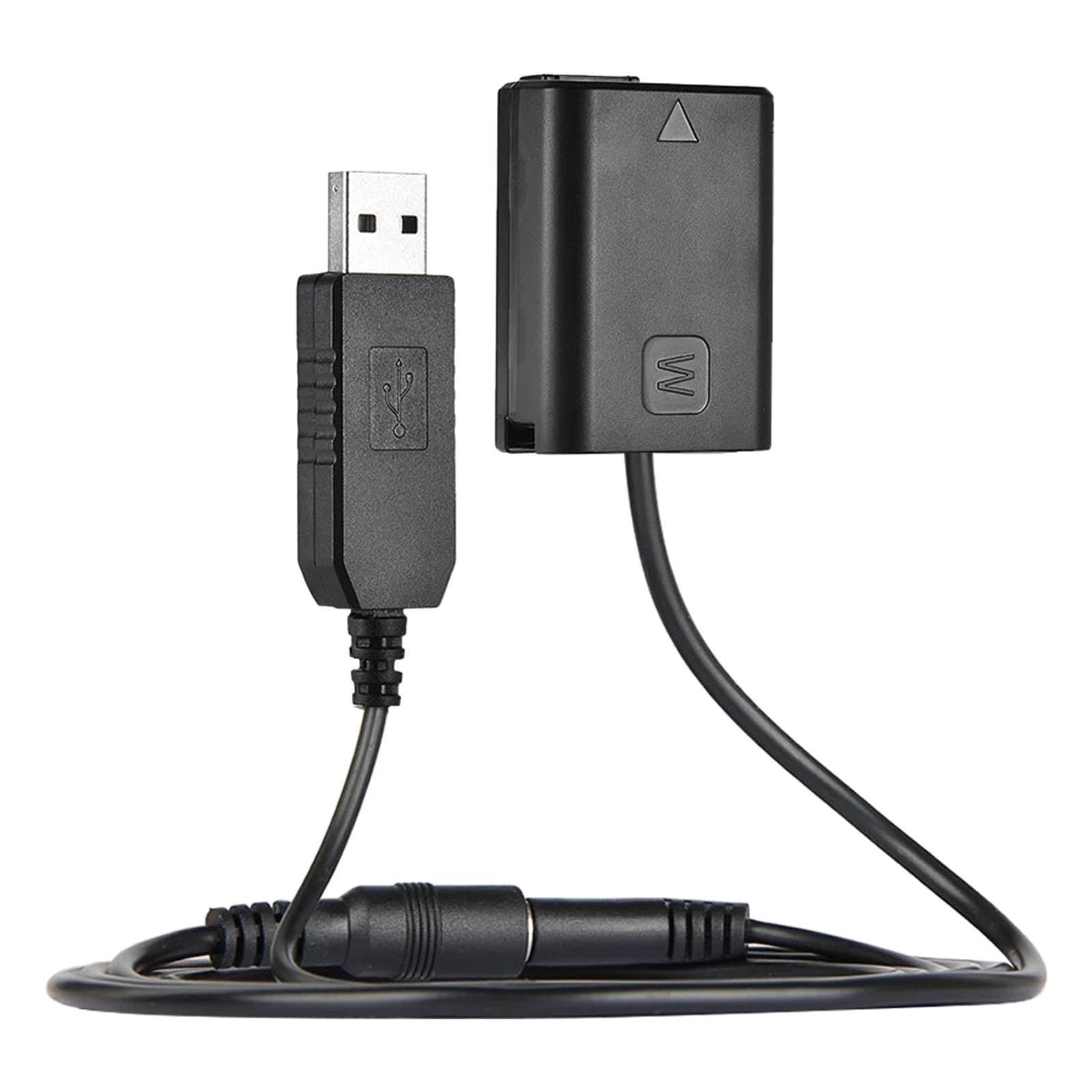 Np-Fw50 Dummy Battery Adapter USB DC Coupler Kit Charger for Sony A6500 A7R