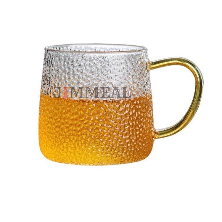 Bộ Bình Thủy Tinh Đựng Nước Chịu Nhiệt Nắp Inox 304 Vân Sần Phong Cách Nhật 1500ml