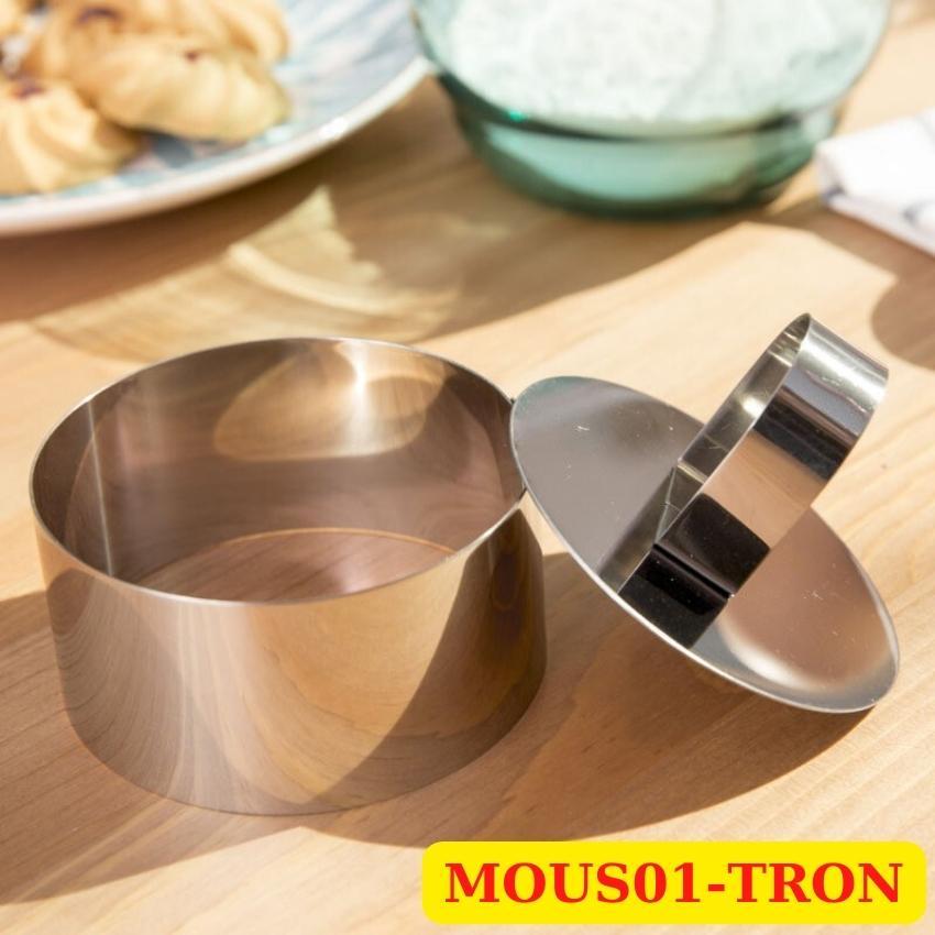 Khuôn RING Mousse Nhấn Cookies Cutter Dụng Cụ Làm Bánh Quy - MOUS01