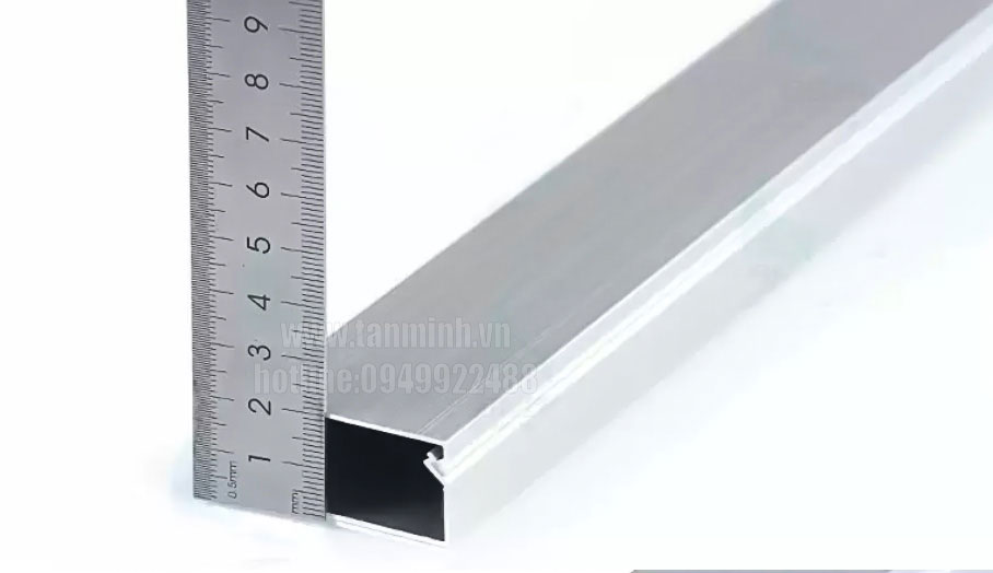 Máng nhôm cao cấp 40x20mm