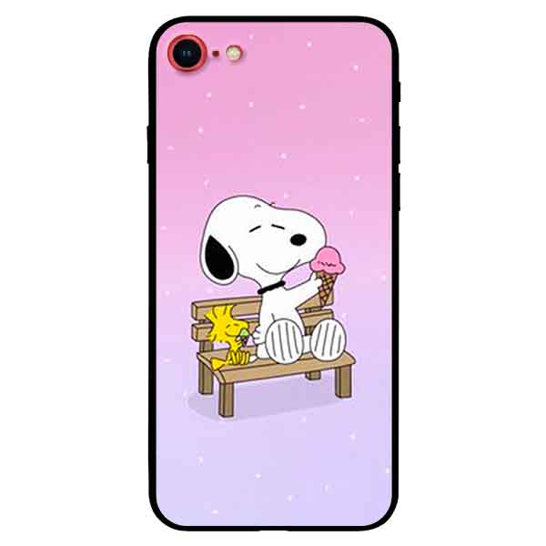 Ốp in cho iPhone 7 / 8 mẫu  Cún Kem