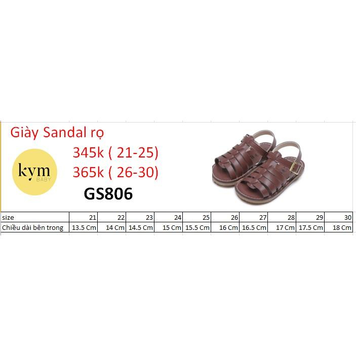 Giày sandal rọ cho bé G806