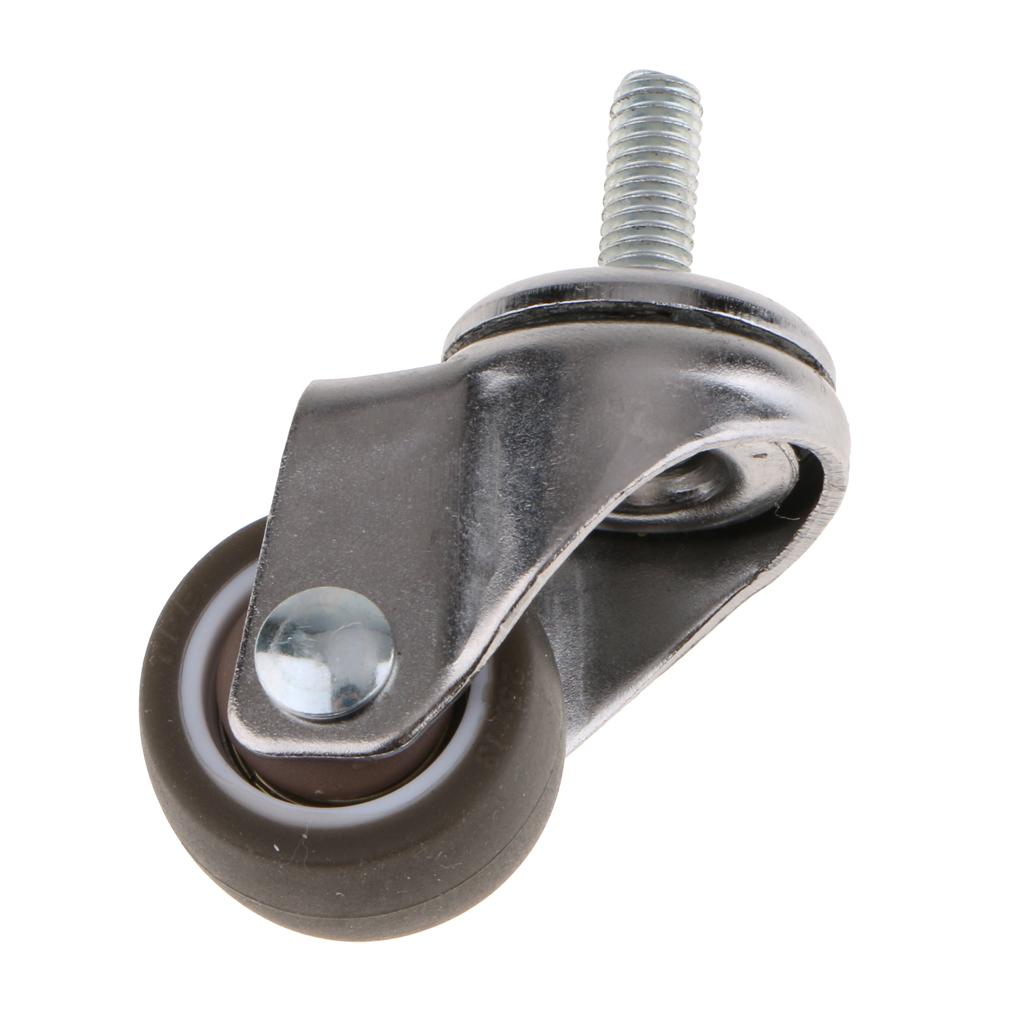Cao Su Hạng Nặng Castor Bánh Xe đẩy Đồ Nội Thất Giường Caster Công Nghiệp