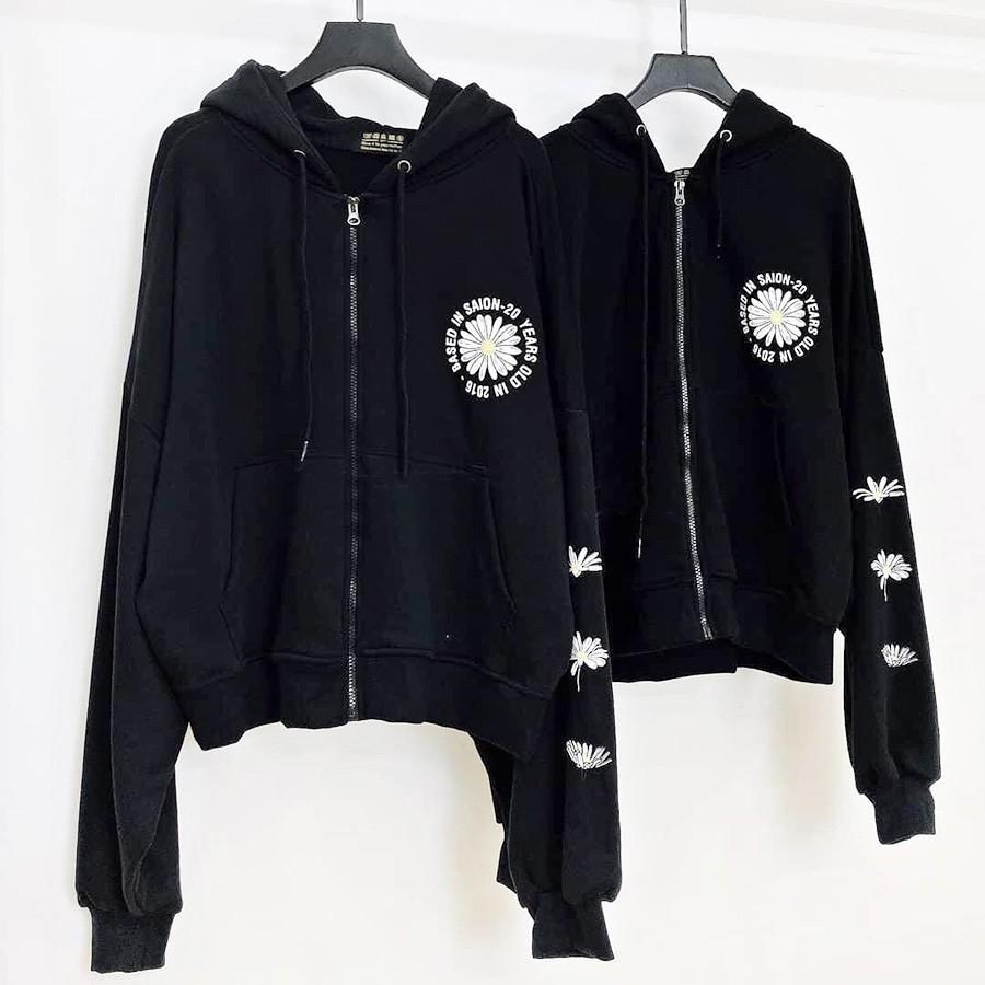 ÁO HOODIE - ÁO KHOÁC NỈ NGOẠI DÂY KÉO HD003 (2 MÀU)