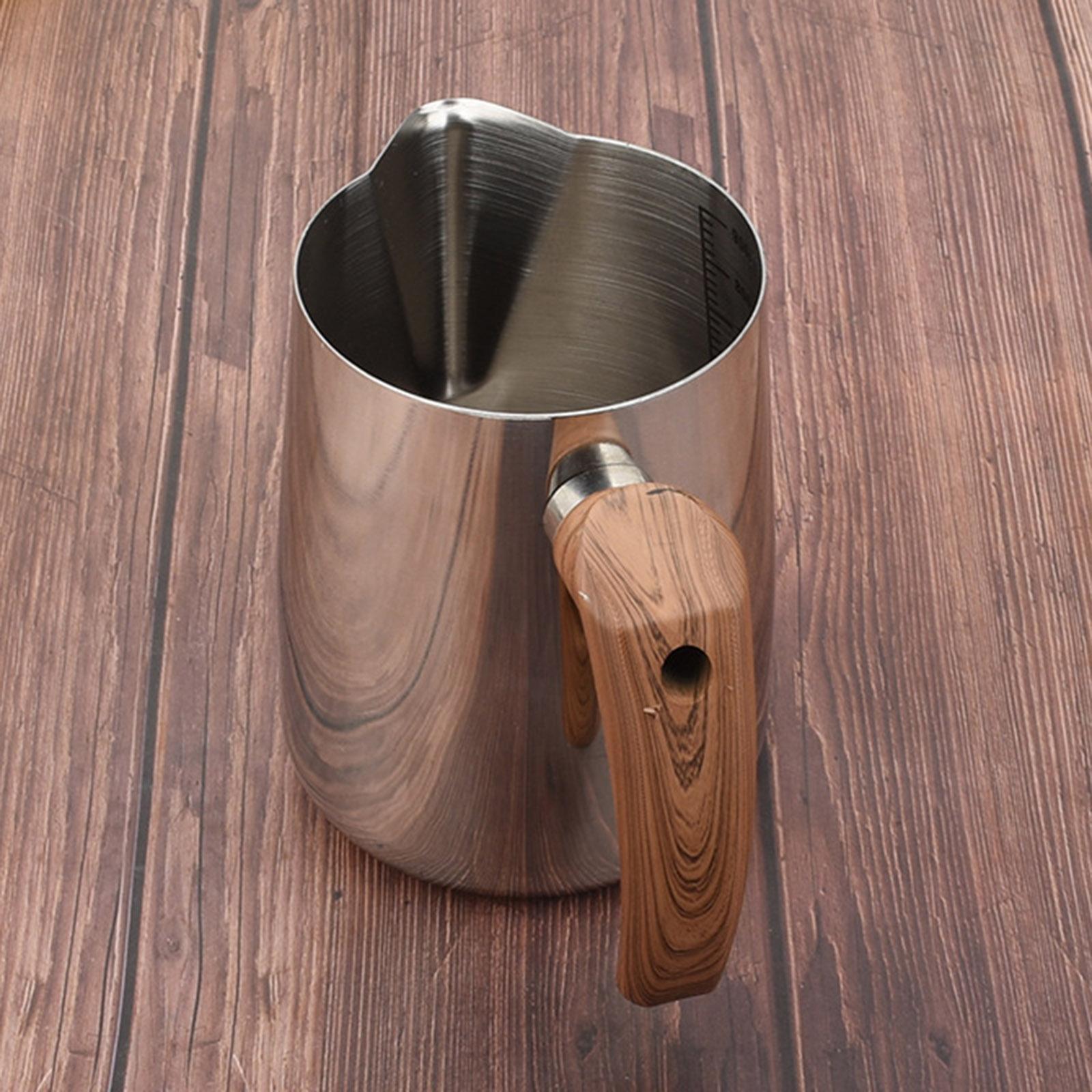 Milk Frothing Cup Easy Clean Milk Frothing Jug for Party Home Kitchen