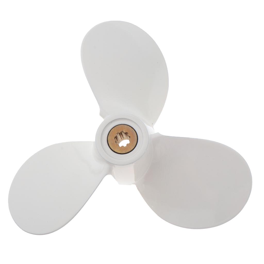 Aluminum Alloy Marine Boat Yacht Propeller 4-5-6HP Fit for Yamaha 7 1/2x7-BA