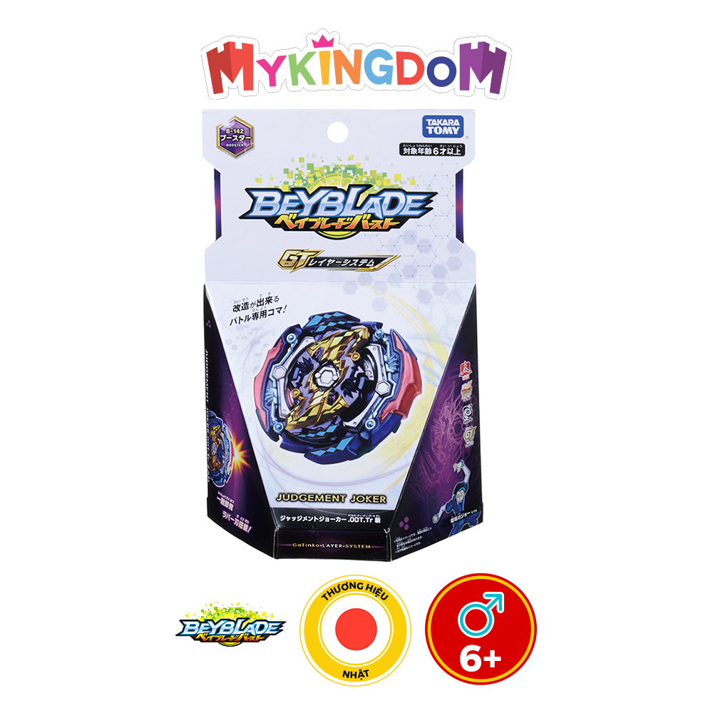 Đồ Chơi BEYBLADE Con Quay B-142 Booster Judgement Joker.00T.Tr 128687