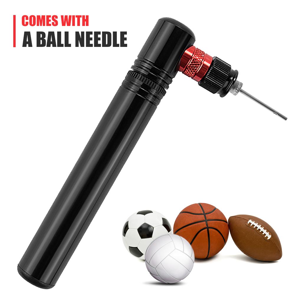 Máy bơm xe đạp 120PSI có giá đỡ phù hợp cho van Presta và Schrader