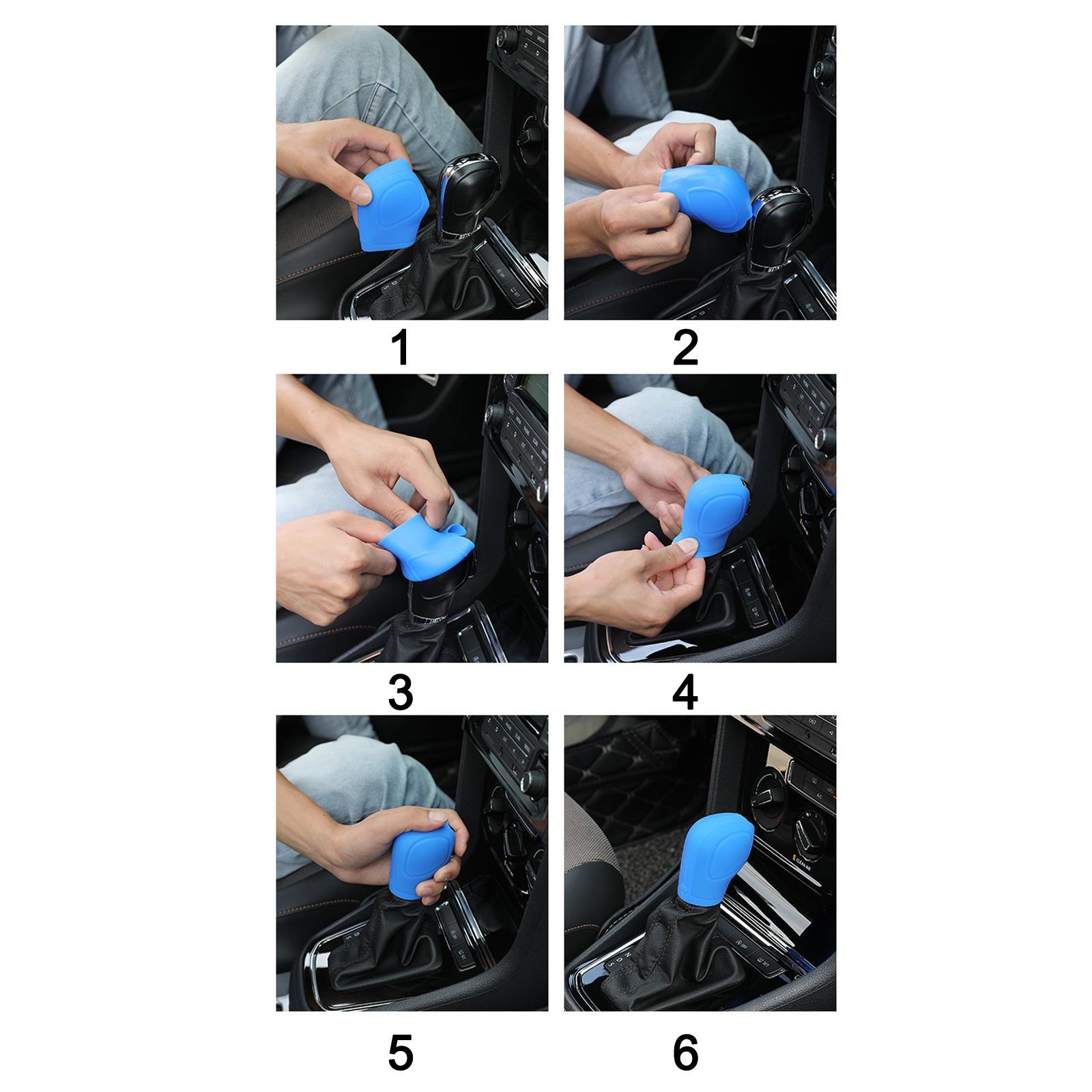 Gear Knob Cover Interior Car Accessory Easy to Install Durable for Vehicle