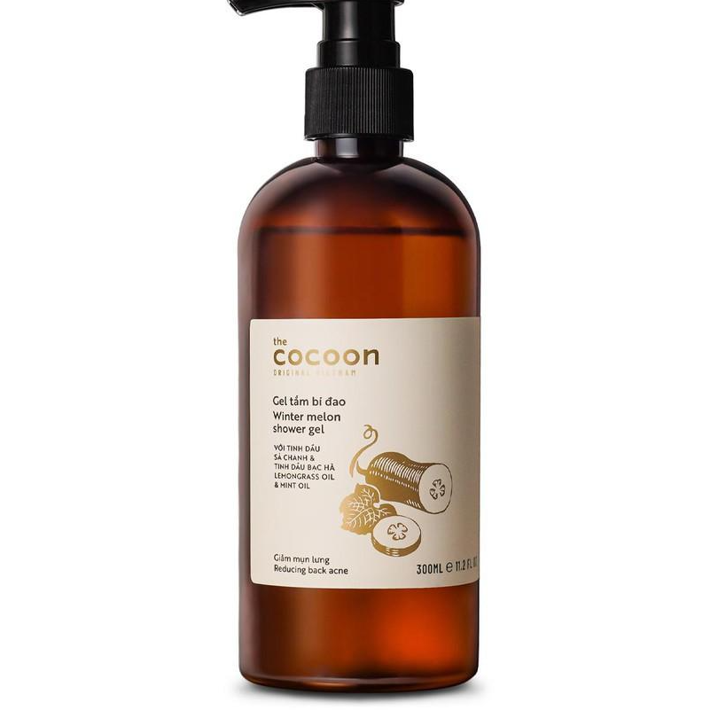 Gel tắm bí đao Cocoon 300ml