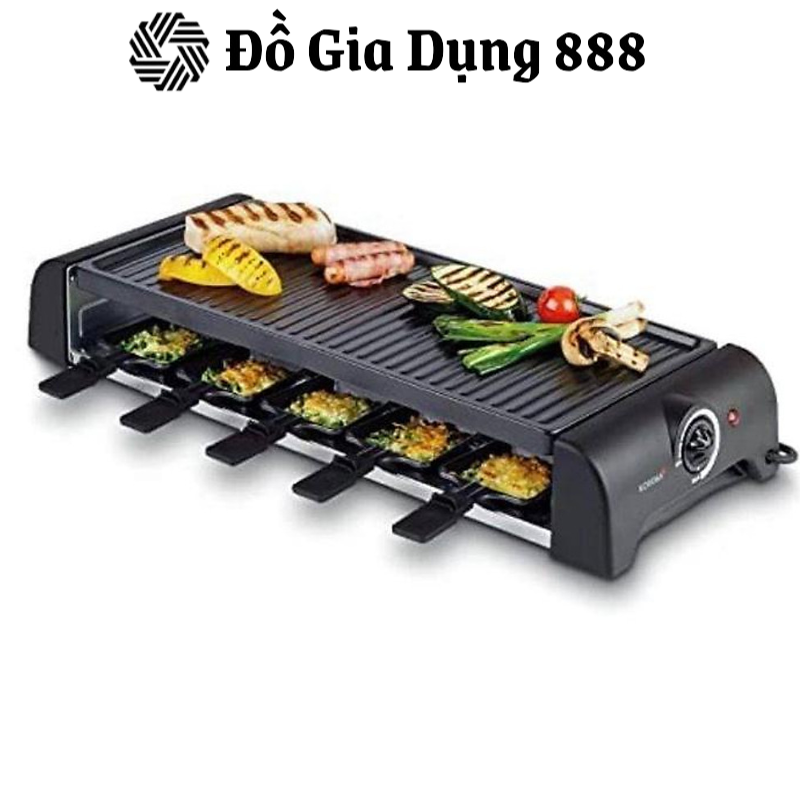 Bếp Nướng Điện 2 Tầng KORONA 45060, Công Suất 1500W, Chống Dính, Nhập Đức, BH 12 Tháng