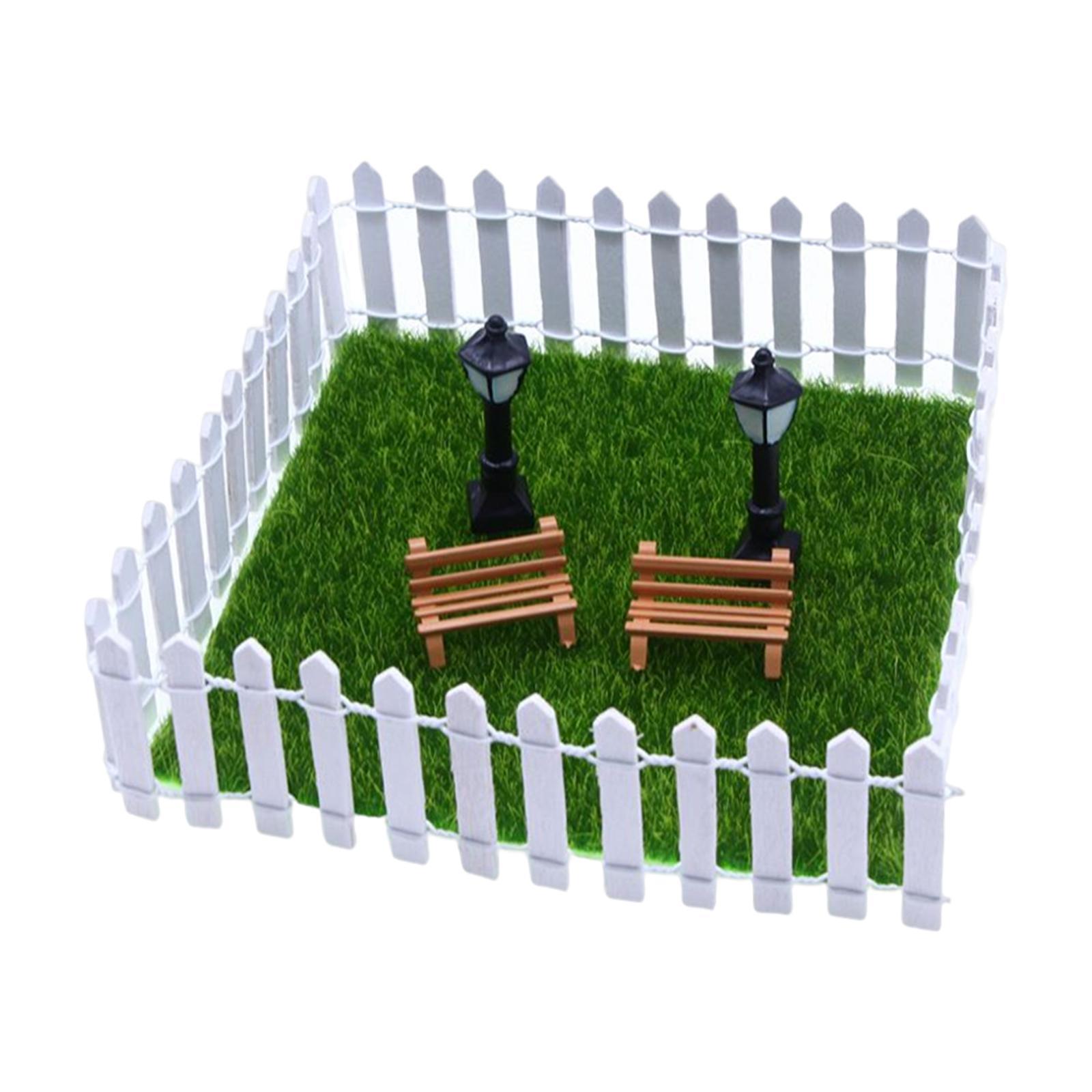 9 Pieces Lawn Furniture Doll House Display Ornament Handcraft Decor Supplies
