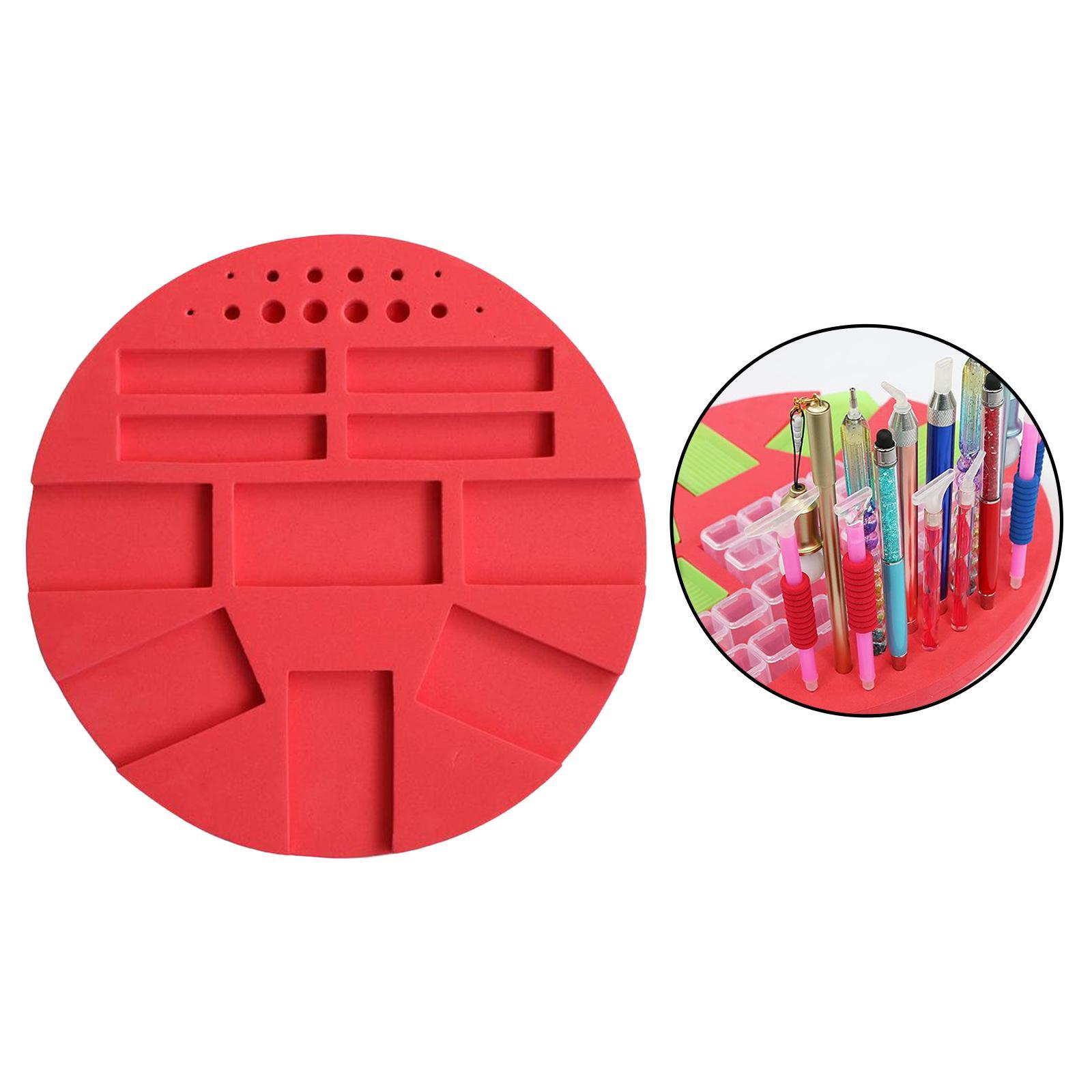 Diamond Painting Tray Organizer Holder Diamond Painting Kits Drill Pens Beads Storage Tools for DIY Arts Crafts
