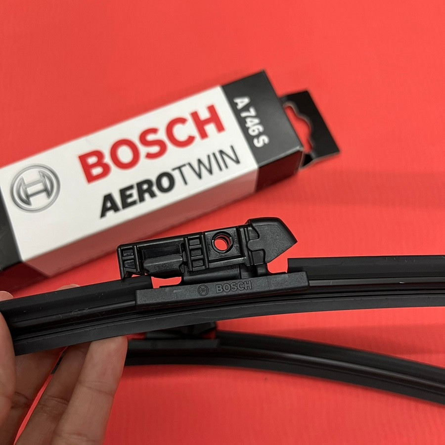 Bộ Gạt Mưa BOSCH AeroTwin Euro Set A746S Kích thước 24”/60cm - 14&quot;/34cm Dành cho xe MG ZS (19 -), PEUGEOT 2008 (21 -)