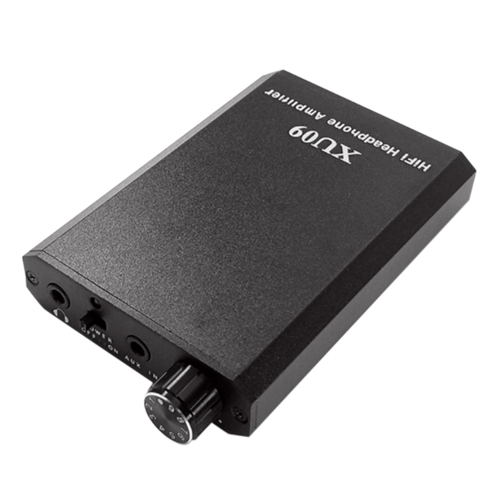 Headphone Amplifier Stereo Boost Sound Boost Portable 3.5 mm for Xu 09