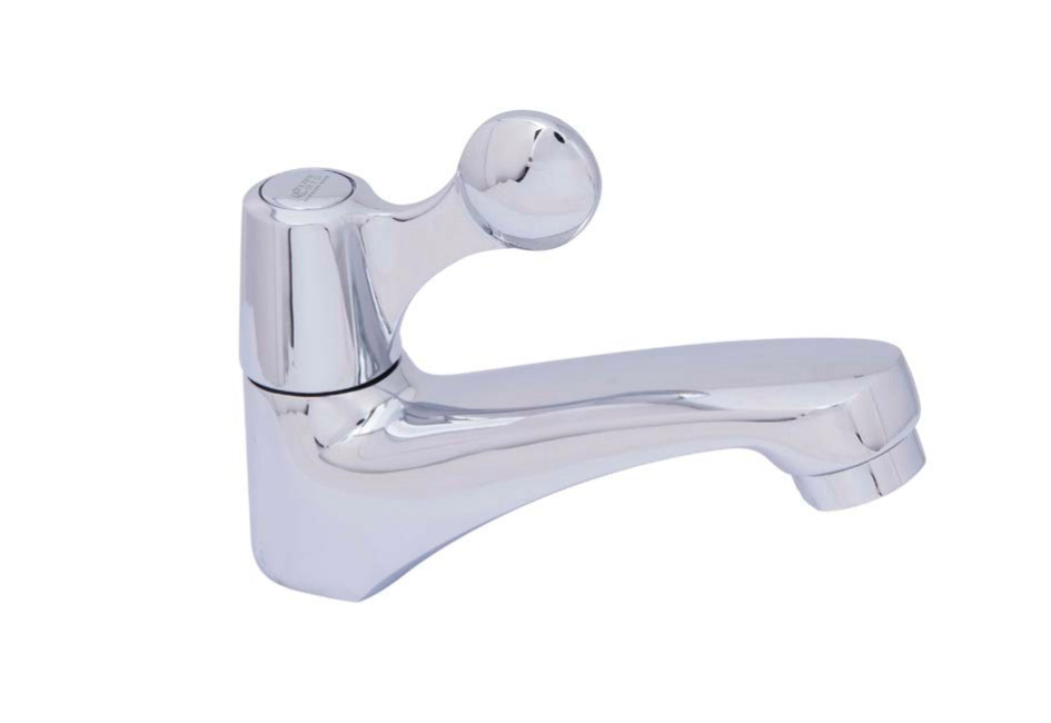 Vòi Lavabo lạnh Eurolife EL-113 (Trắng bạc)