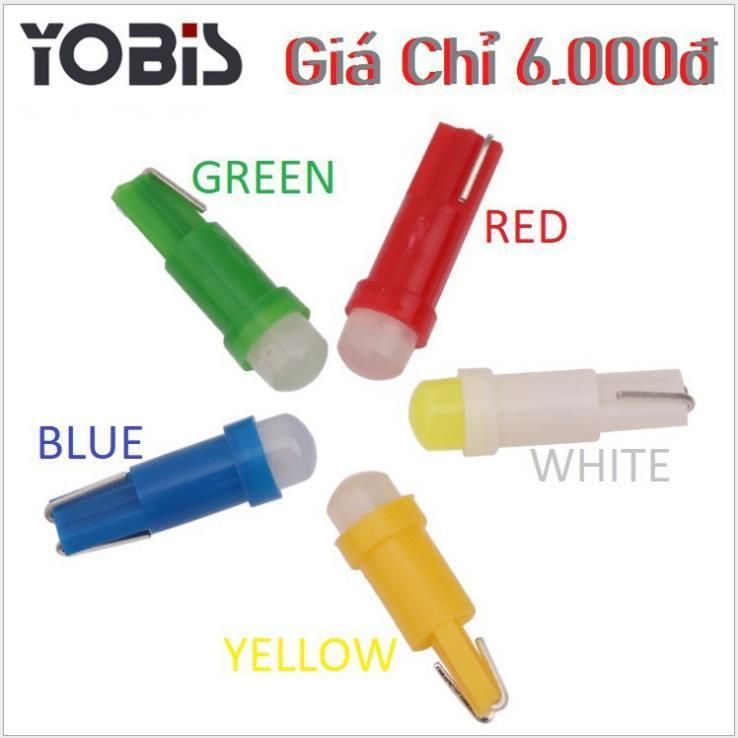 ️MUA 10 TẶNG 1️ Đèn LED T5 1 1MMD Ánh Sáng 3D Thay Thế Cho Ôtô - Xe Máy - Gắn Mặt Đồng H