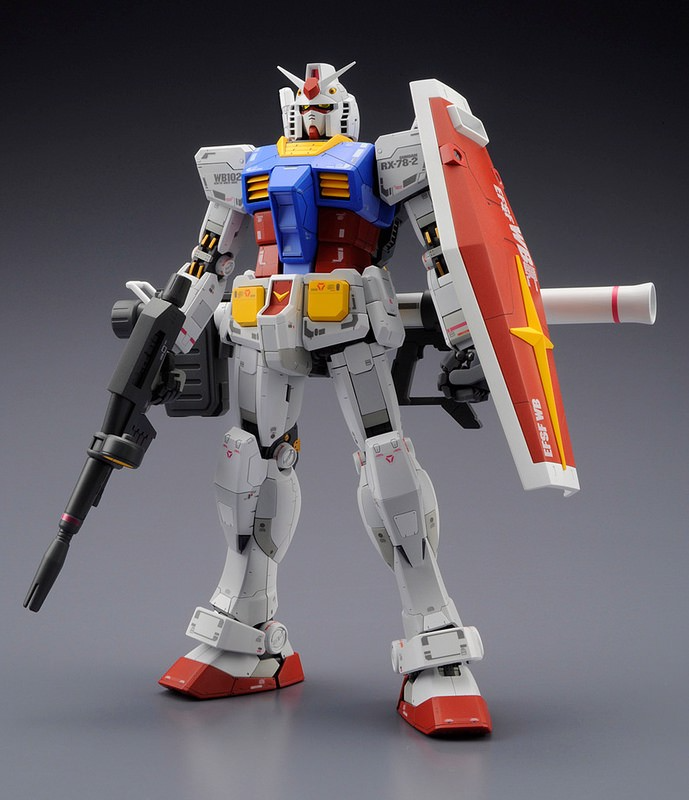 Mô Hình Lắp Ráp  RX-78-2 GUNDAM VER. 3.0 - MG - 1/100 - MÔ HÌNH CHÍNH HÃNG BANDAI