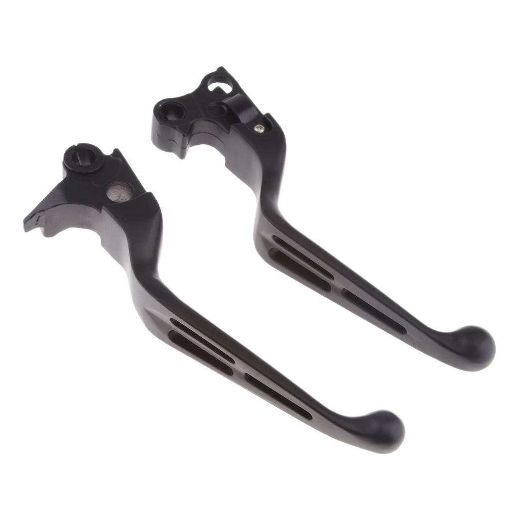 2x Black Brake & Clutch Handle Levers for   Touring 1996-2007