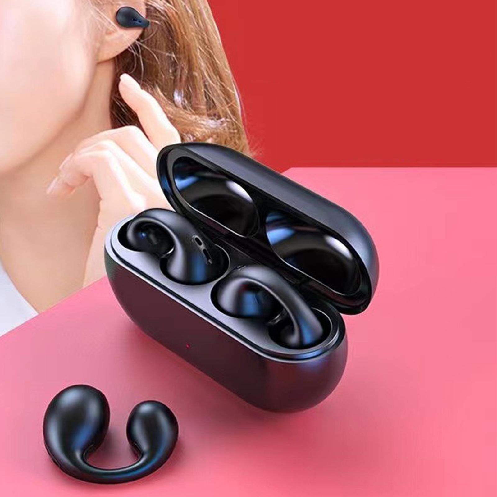 Open Ear Headphones, Air Conduction Headset Waterproof Music Earbuds for Workouts