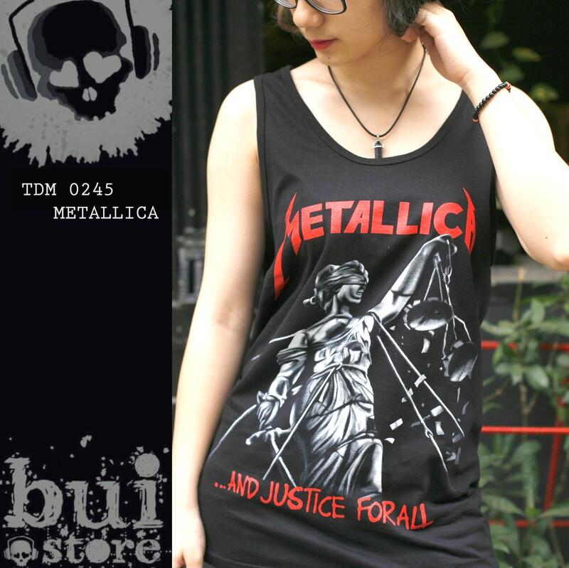 Áo Rock: áo Tanktop Metallica TDM 0245