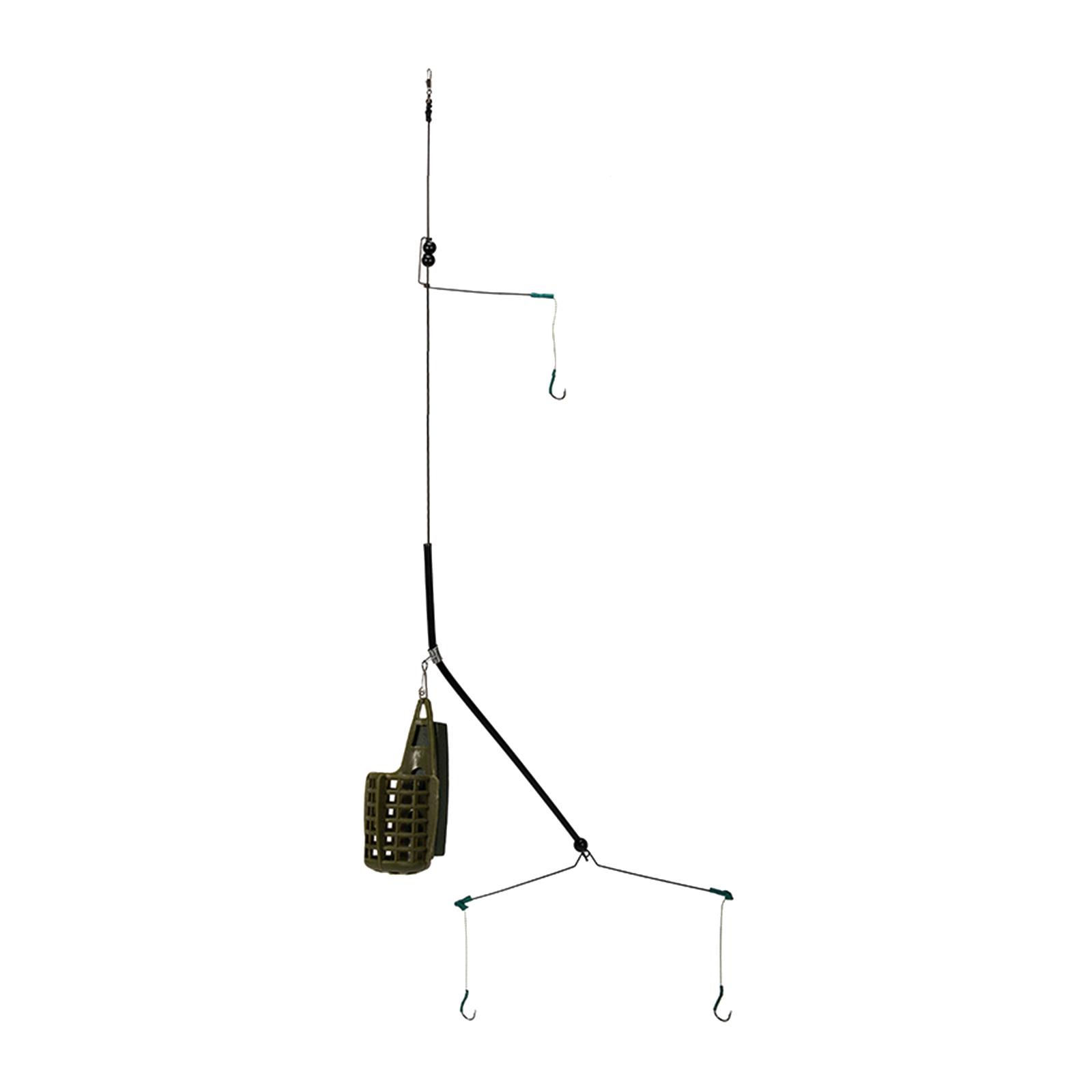 Carp Fishing Feeder Inline Method ABS Bait Thrower Durable Sea Fishing Holder Coast Fishing Terminal Tackles Accessories Equipment