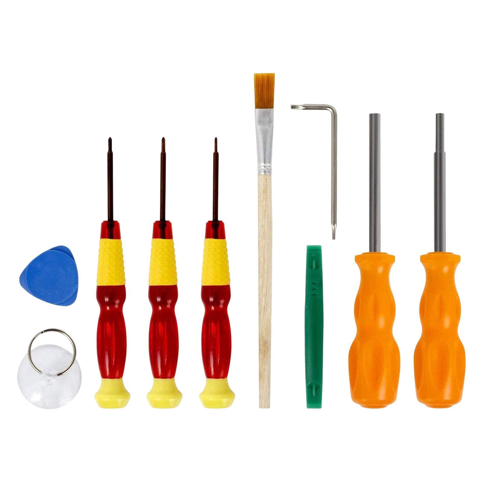 9x Professional Screwdriver Set Durable Accessories T8 for Game Console