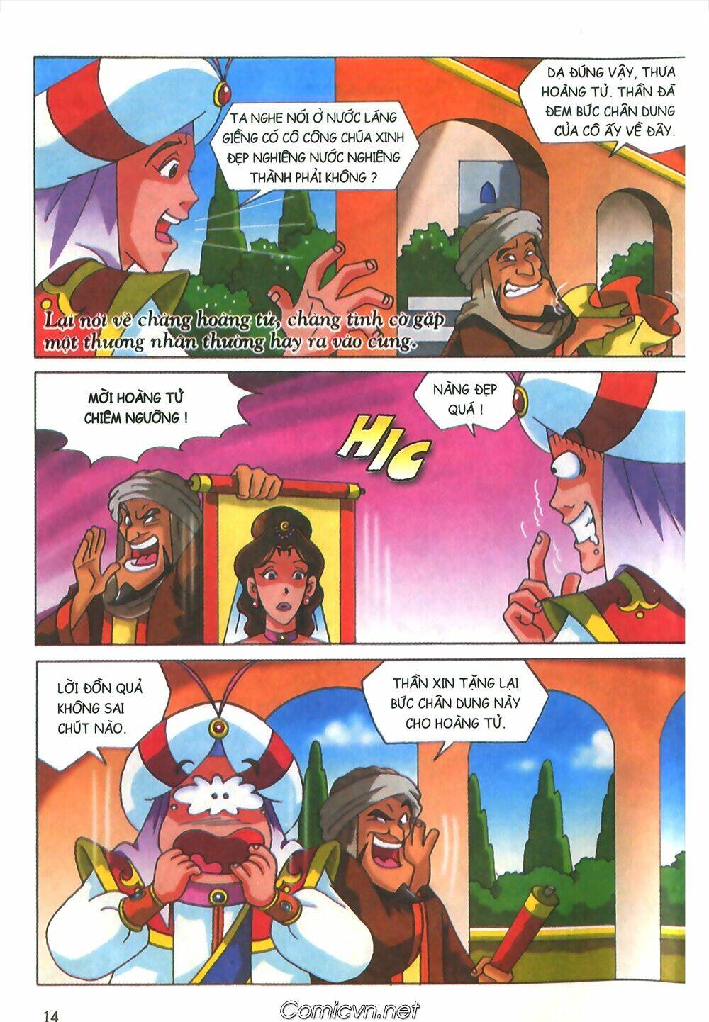 nghìn lẻ một đêm màu chapter 9 13