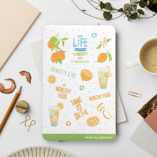 sticker sheet sweet lemon - sticker trang trí nhật kí , sổ tay | Bullet journal sticker