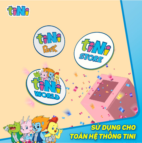 - Giftcode Thẻ Quà Tặng tiNi 300.000VND - Dùng trong hệ thống tiNiWorld, tiNiStore, tiNiPark