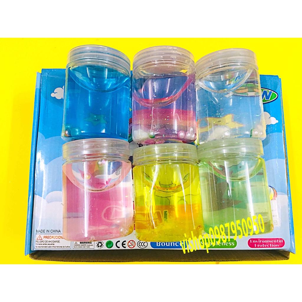 SLIME Hình Trụ NG0C TRAI BIỂN charm xốp bi tròn cực đẹp thiết kế độc đáo ấn tượng Đồ chơi Slam Gudetama