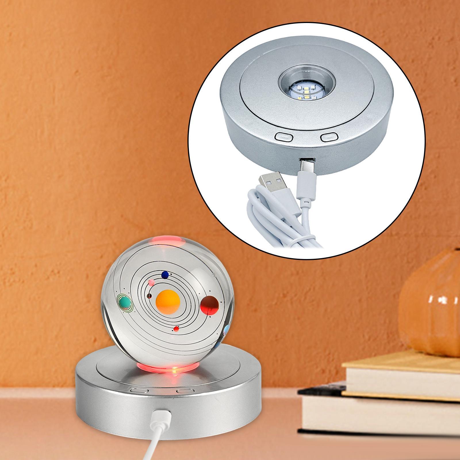 Electric Turntable Exhibitions Collectibles Rotating Display Stand