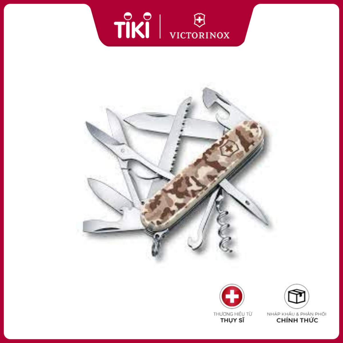 Dao đa năng VICTORINOX Huntsman - Hãng phân phối chính thức