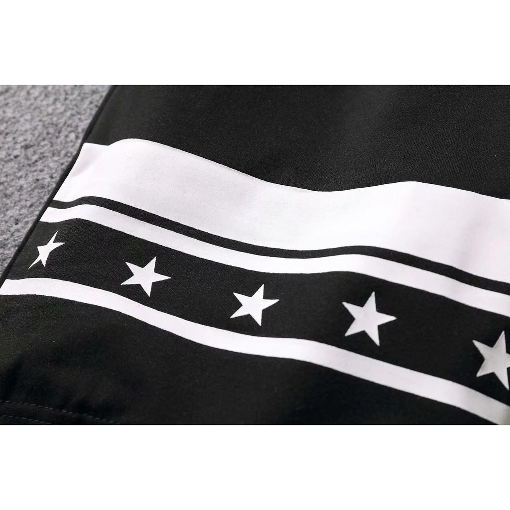 Quần short thể thao ống rộng in hình ngôi sao thời trang mùa hè dành cho nam