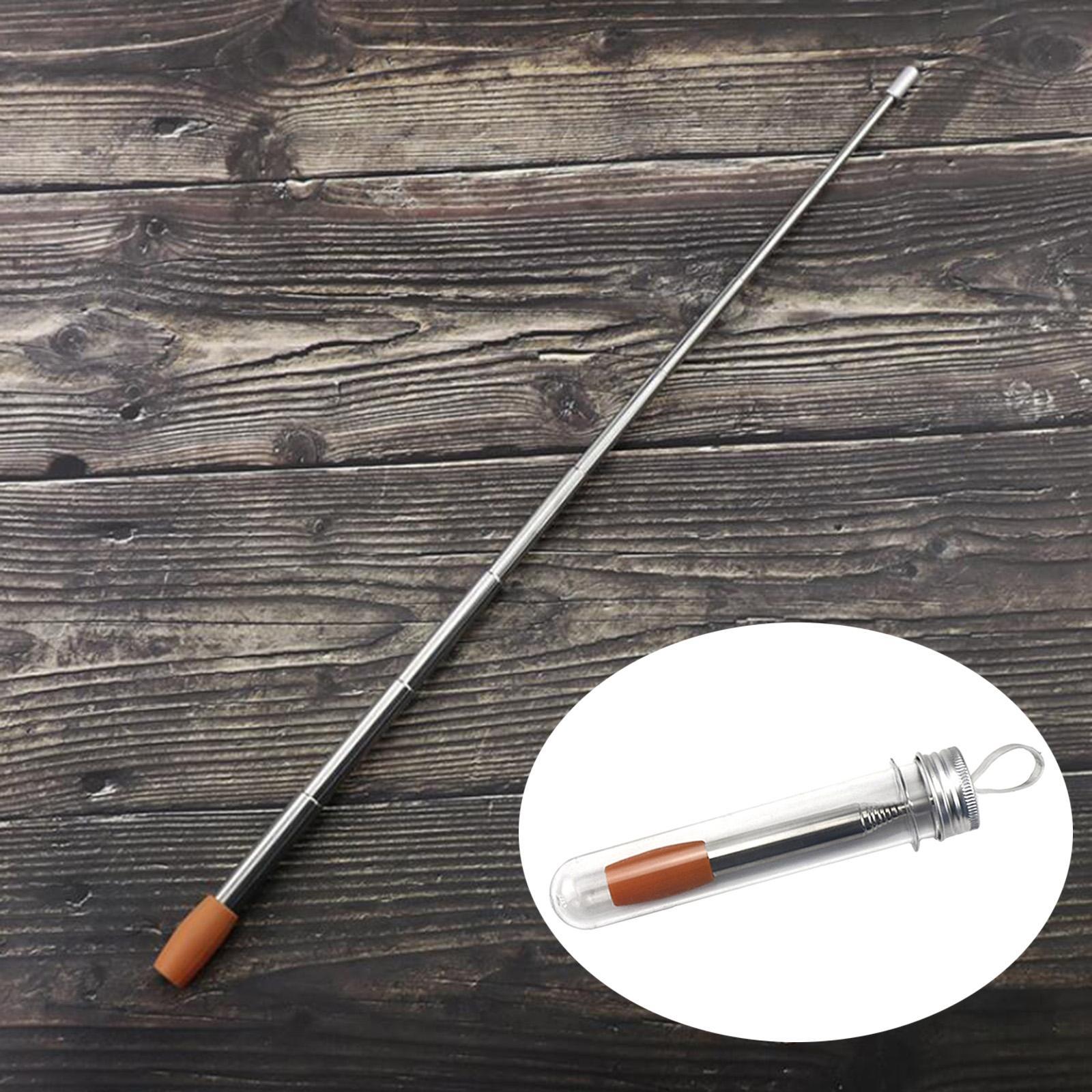 3x Hand Auger Wrench Foldable Fire Blower Survival Wood Peg and Hole Maker