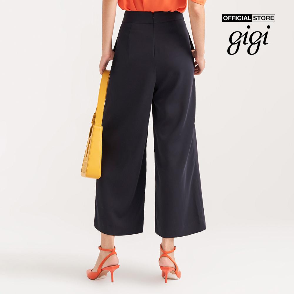 GIGI - Quần culottes nữ xếp li hiện đại G3201P221316-66-Size:36