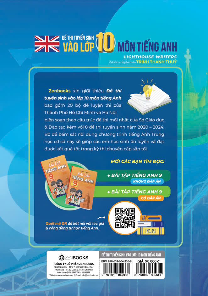Đề Thi Tuyển Sinh Vào Lớp 10 Môn Tiếng Anh