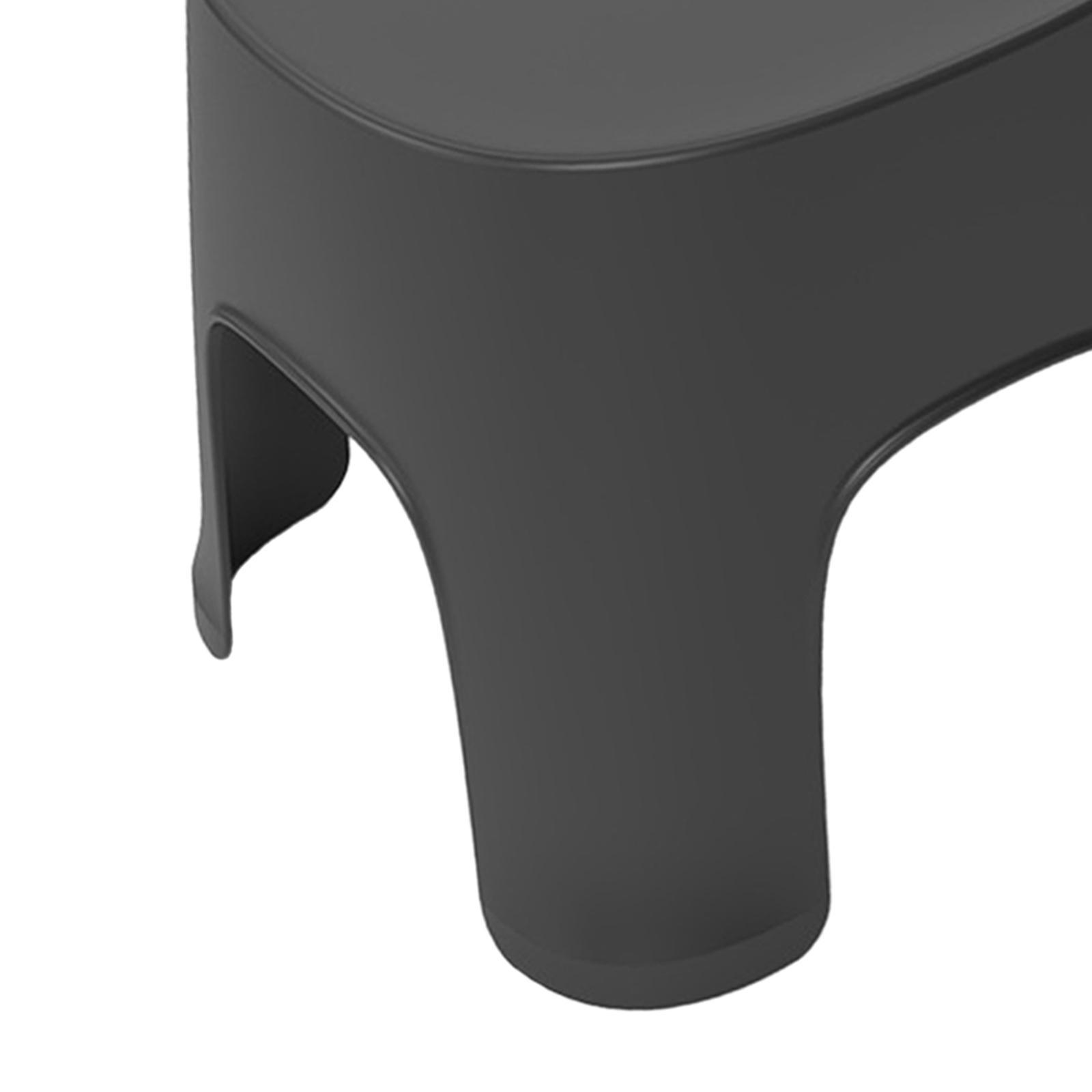 Bathroom Stool Sturdy Portable Small Stool for under Desk Living Room Office