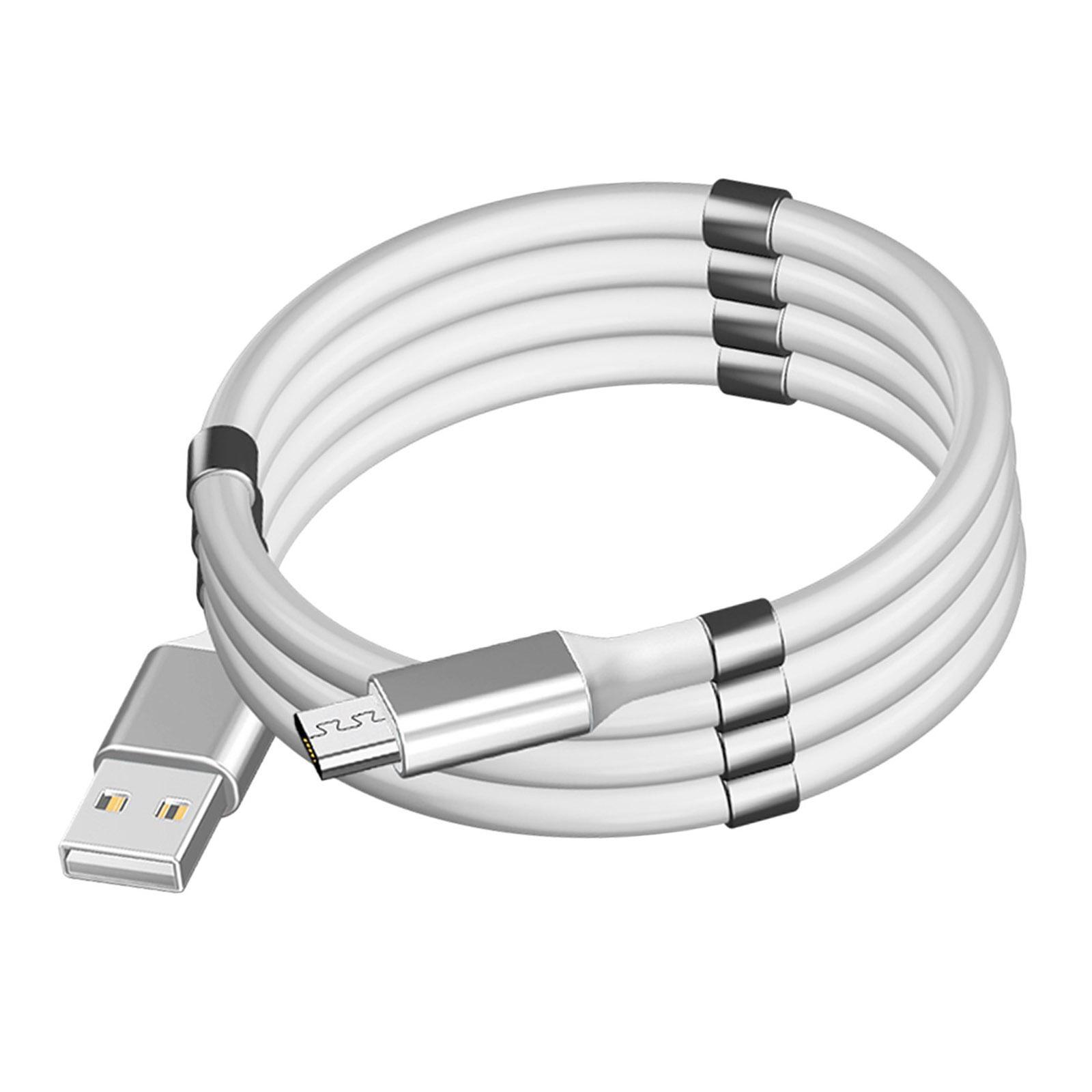 2.4A Magnetic 5.9ft Data Cord Durable Accessories Super Organized