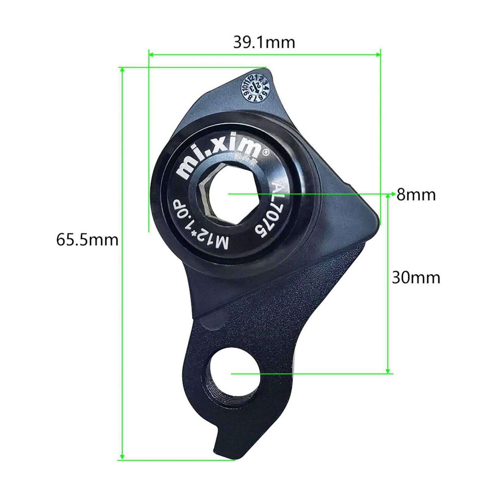 Bike Rear Derailleur Hanger Bike Rear Hook Frame Adjustable Derailleur Protection Sturdy Universal Extension for Cycling Mountain Bike Parts
