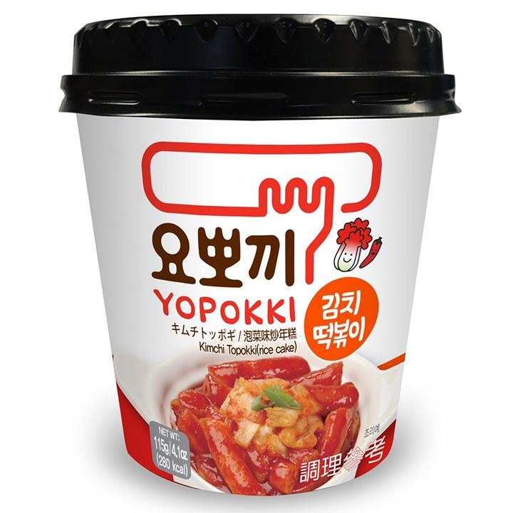 Bánh Gạo Young Poong Topokki Vị Kim Chi Nhập Khẩu Hàn Quốc Dạng Ly