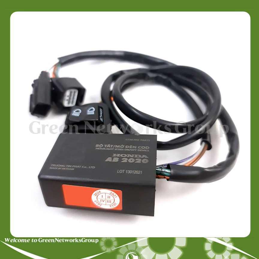 Bộ mạch mở tắt đèn -S-U N F-A xe AirBlade 2020 Lead Wave RSX Winner X SHVN SH mode Future Vision tích hợp công tắc Coss Pha Green Networks Group