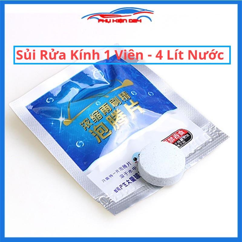 Viên sủi rửa kính ô tô xe hơi tiện dụng