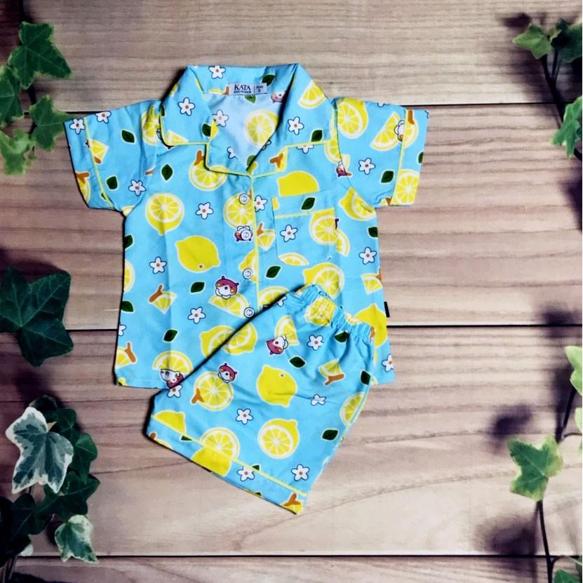 BỘ PIJAMA BÉ GÁI KATA BG-09, BỘ BÉ GÁI, CÓ ĐỦ SIZE MÀU