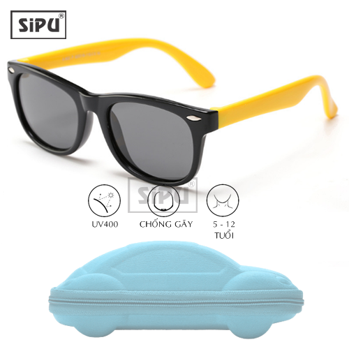 Mắt Kính Trẻ Em SiPU Chính Hãng MK02 Cao Cấp Chống UV400 + Chống gãy Cho Bé Trai Bé Gái